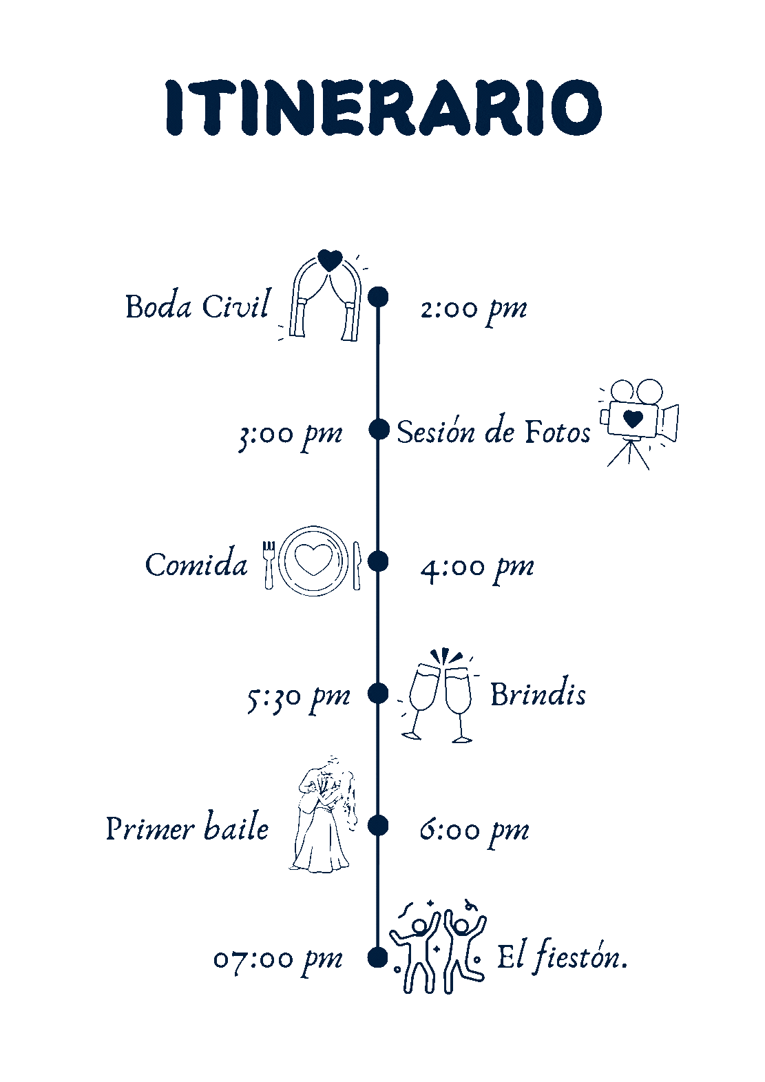 Documento A4 Programa boda casamiento flores elegante blanco (3)