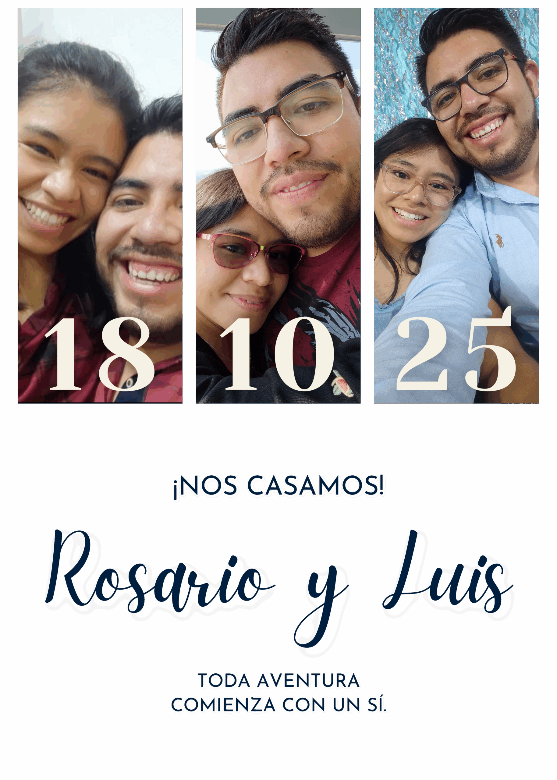 Pink And Green Minimalist Wedding Invitation (3)